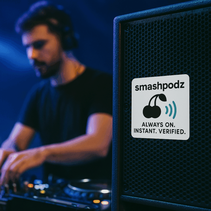 Permanent Sticker - Powered by Smashpodz™ - Image 4
