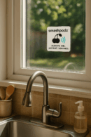 Glass Sticker - Powered by Smashpodz™