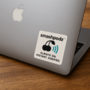 Permanent Sticker - Powered by Smashpodz™
