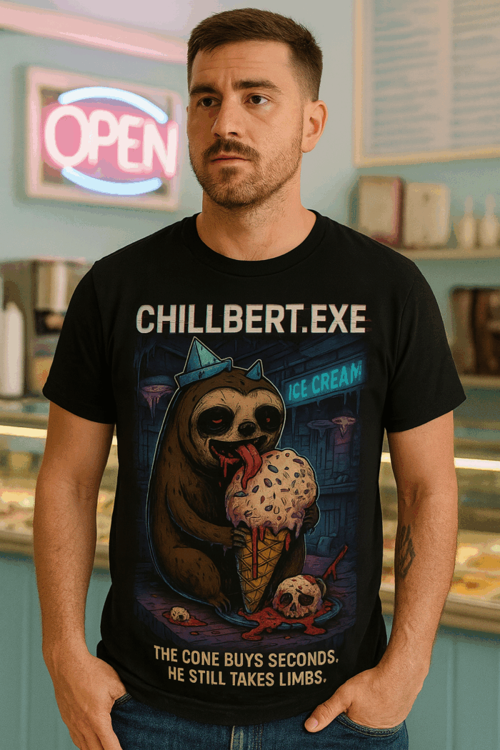 Project Mercy - Chillbert.exe Shirt - Powered by Smashpodz™ - Image 2