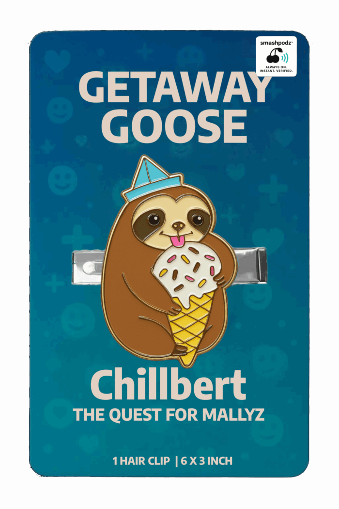Getaway Goose Hair Clip – Series 1 Chillbert – Powered by Smashpodz™