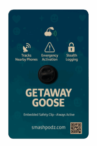 Getaway Goose Pin – Series 1 Gnawbert – Powered by Smashpodz™