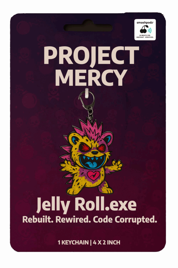 Project Mercy Keychain – Series 1 Jelly Roll.exe – Powered by Smashpodz™