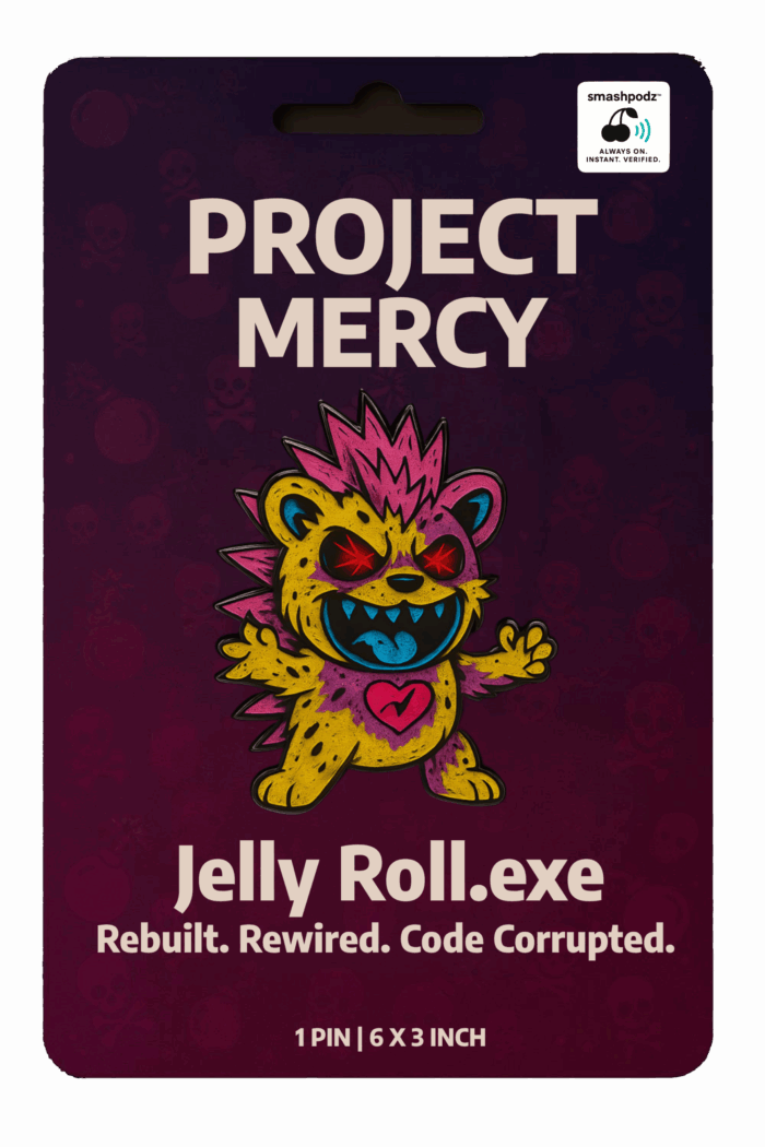 Project Mercy Pin – Series 1 Jelly Roll.exe – Powered by Smashpodz™