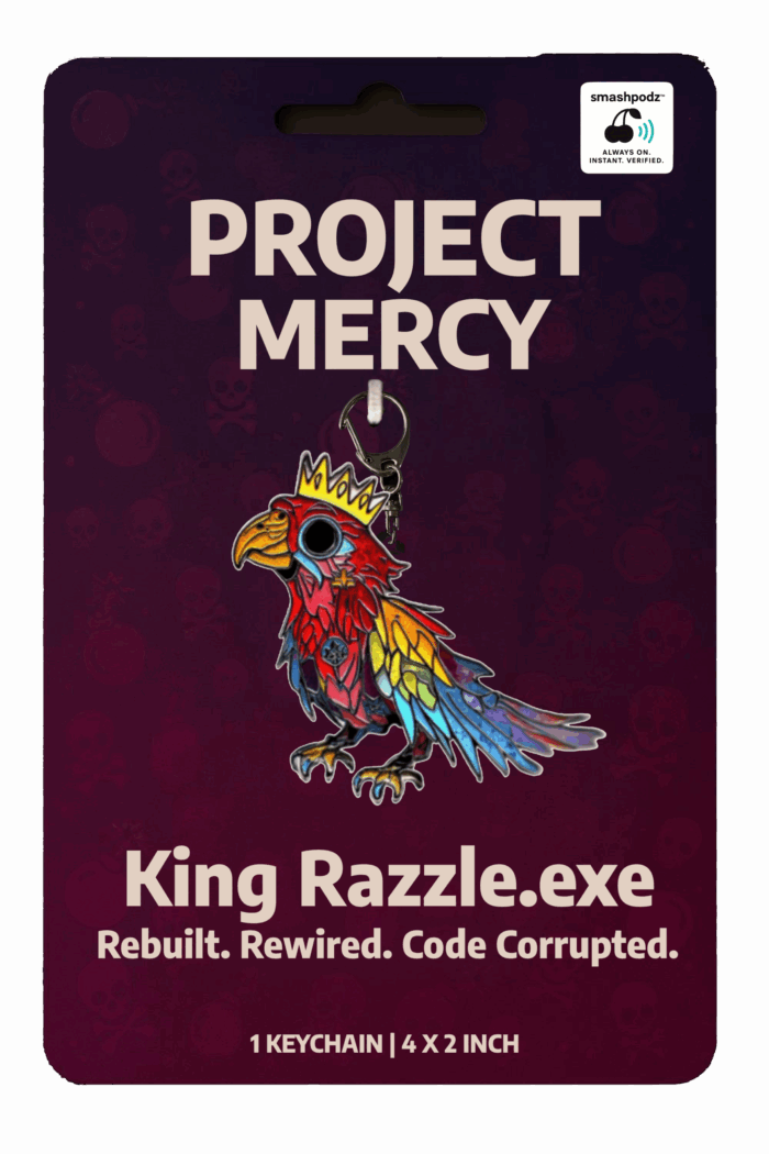 Project Mercy Keychain – Series 1 King Razzle.exe – Powered by Smashpodz™