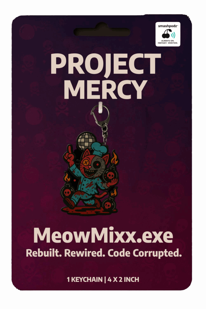 Project Mercy Keychain – Series 1 MeowMixx.exe – Powered by Smashpodz™