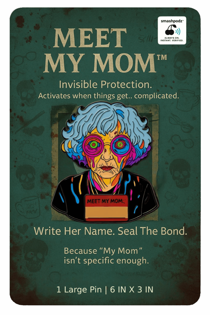 Meet My Mom Pin – Series 1 #08 – Powered by Smashpodz™
