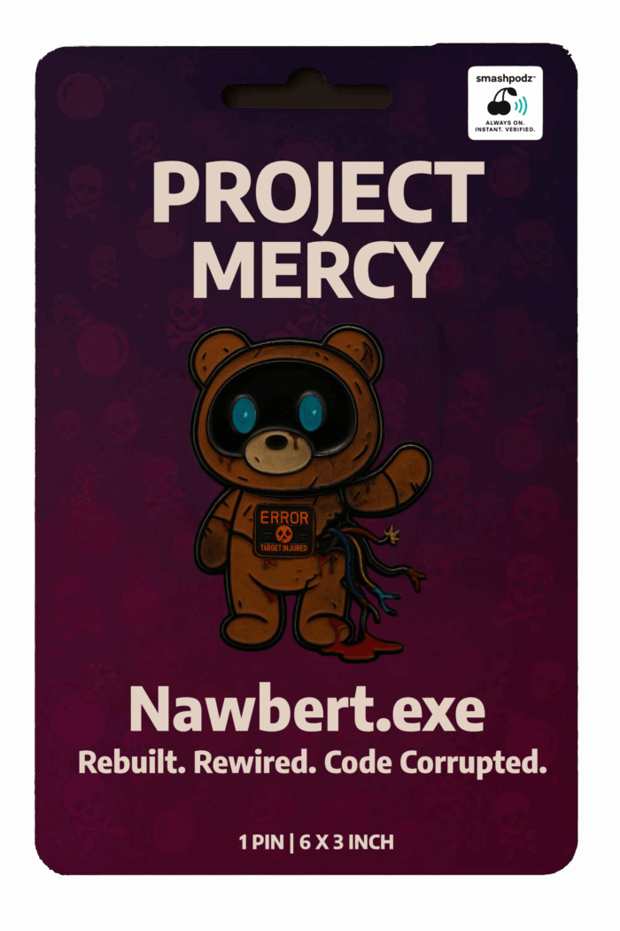 Project Mercy Pin – Series 1 Nawbert.exe – Powered by Smashpodz™