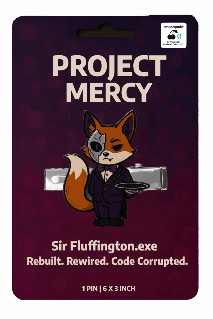 Project Mercy Hair Clip – Series 1 Sir Fluffington.exe – Powered by Smashpodz™