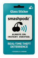 Glass Sticker - Powered by Smashpodz™