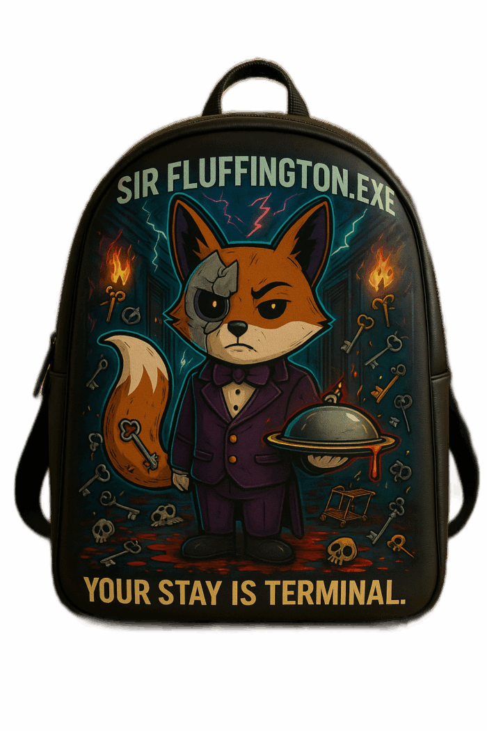 Project Mercy - Sir Fluffington Backpack - Powered by Smashpodz™