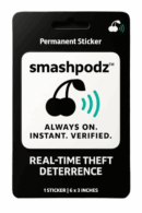 Permanent Sticker - Powered by Smashpodz™