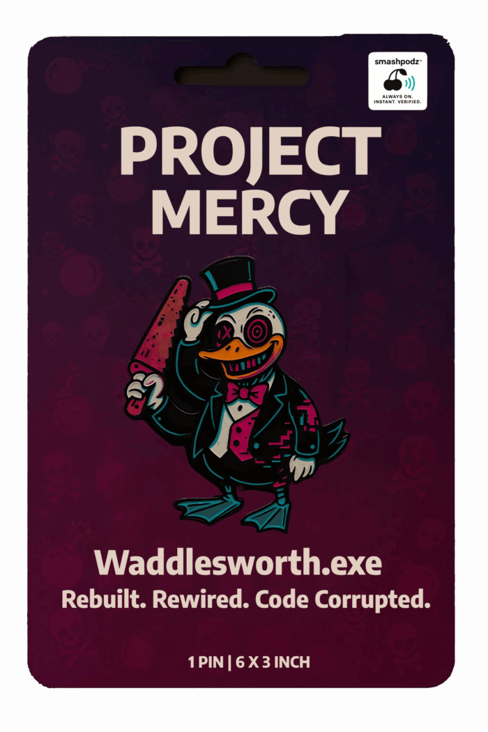 Project Mercy Pin – Series 1 Waddlesworth.exe – Powered by Smashpodz™