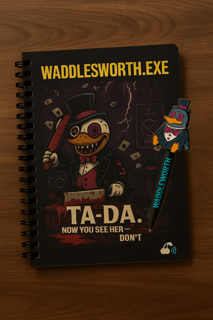 Project Mercy Notebook and Pen Set – Series 1 Waddlesworth – Powered by Smashpodz™ - Image 2