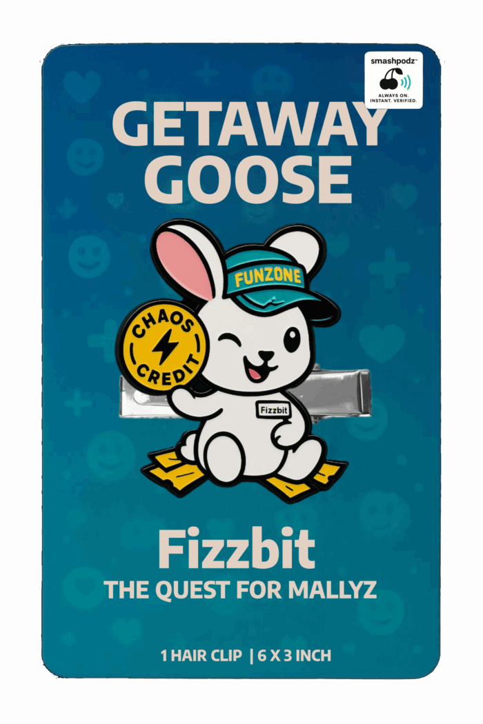 Getaway Goose Hair Clip – Series 1 Fizzbit – Powered by Smashpodz™