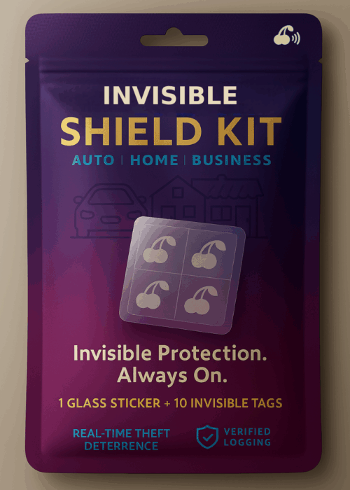 Invisible Shield Kit - 2 x 2 inch tags - Powered by Smashpodz™