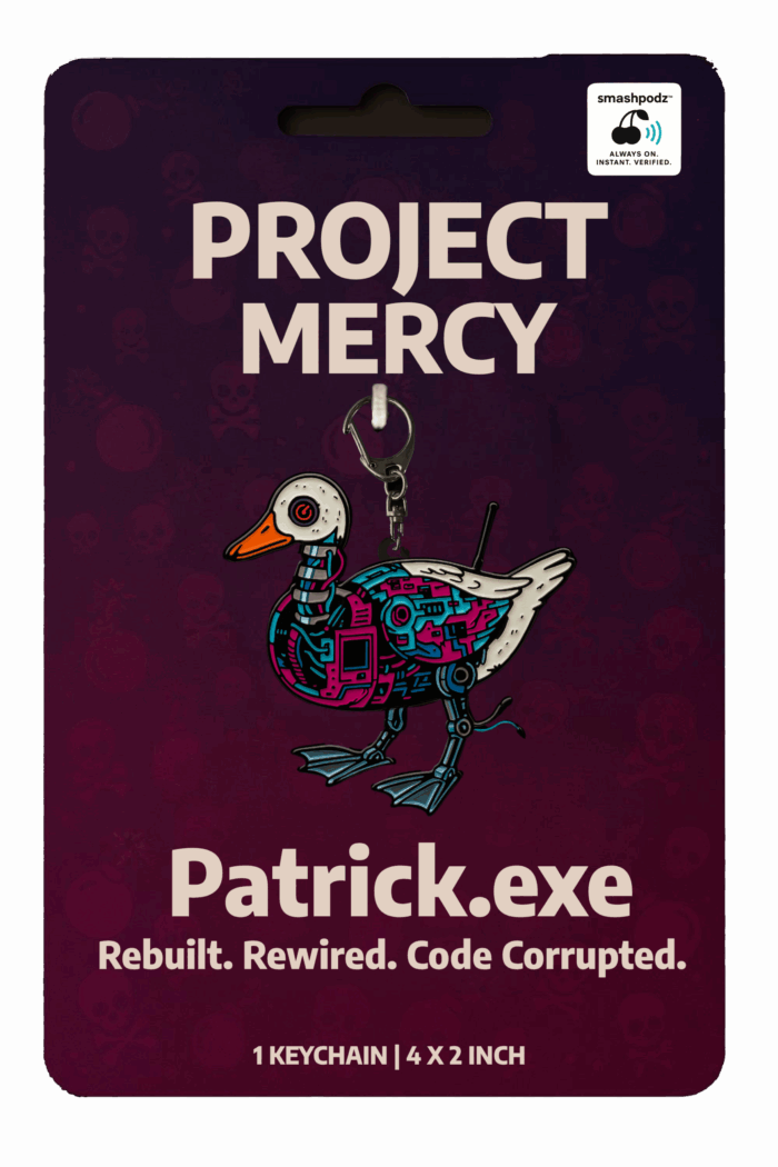 Project Mercy Keychain – Series 1 Patrick.exe – Powered by Smashpodz™