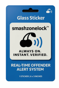 Smash ZoneLock - Glass Sticker - Powered by Smashpodz™